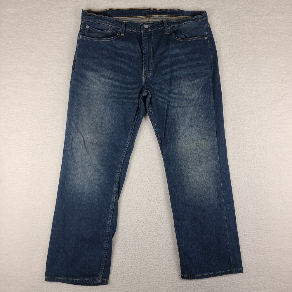 Levi's 559 Jeans Mens 38x30 Relaxed Straight Leg Blue Dark Wash